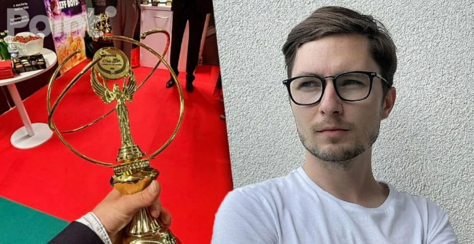 Олег Кондря за свой кинотовар получил награду на международном кинофестивале Cannes 7th Art Awards. Фото: соцсети