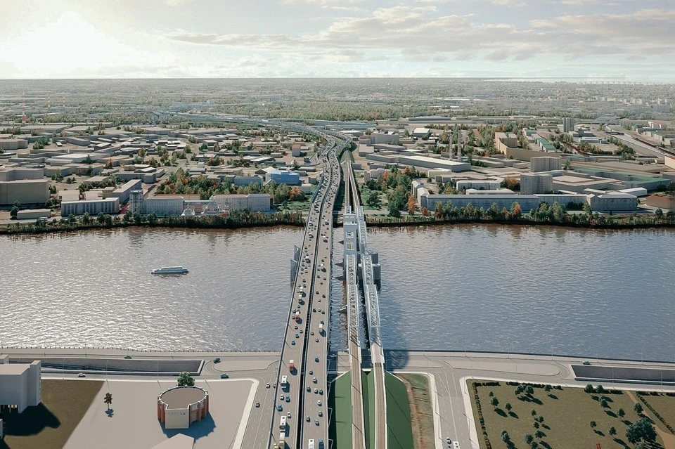 Для ШМСД построят мост через Неву. Фото: архив "КП".
