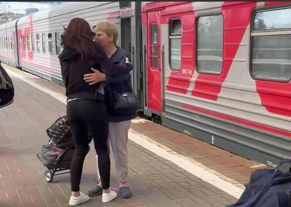 Ольга ехала в последнем вагоне, но даже его сильно тряхнуло