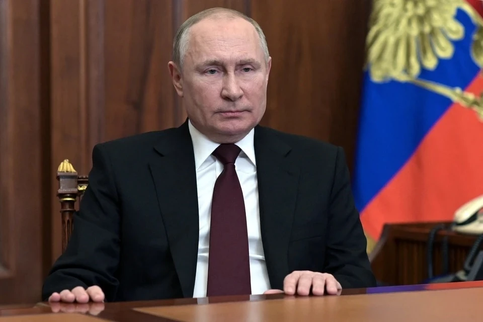 Опубликовано полное заявление Путина о терактах в Брянской и Курской областях