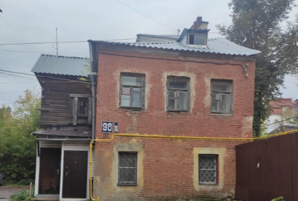 В Нижнем Новгороде изымают аварийный дом на улице Ильинской. Фото: 2ГИС