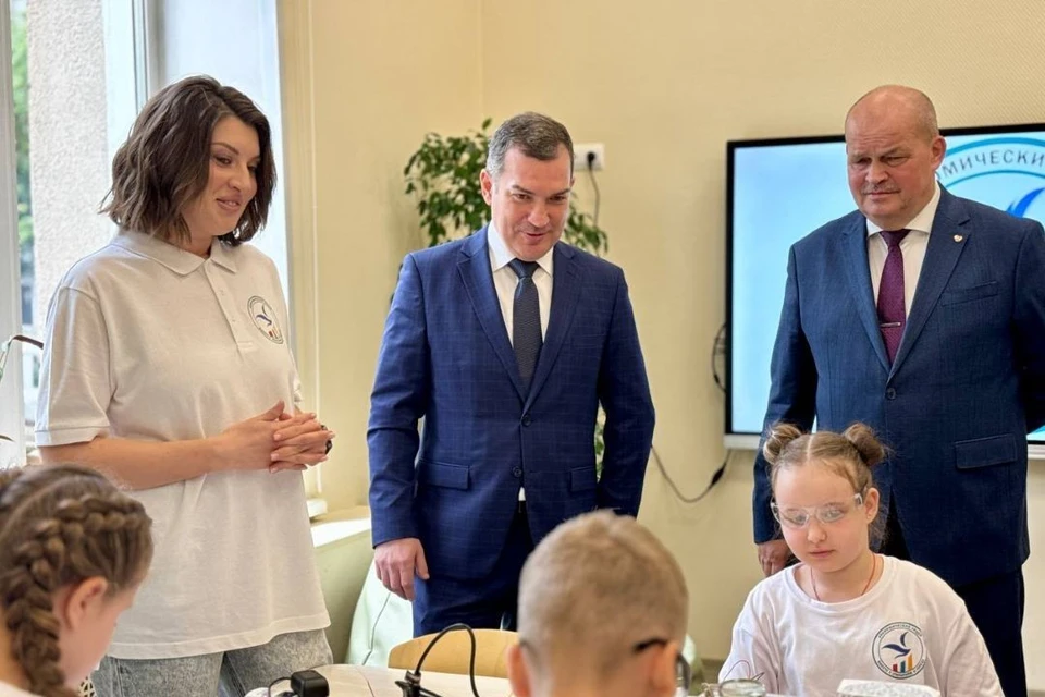 В обновленном пространстве дети смогут заниматься творчеством, медиа и инженерией. Фото: пресс-служба мэрии Новосибирска.