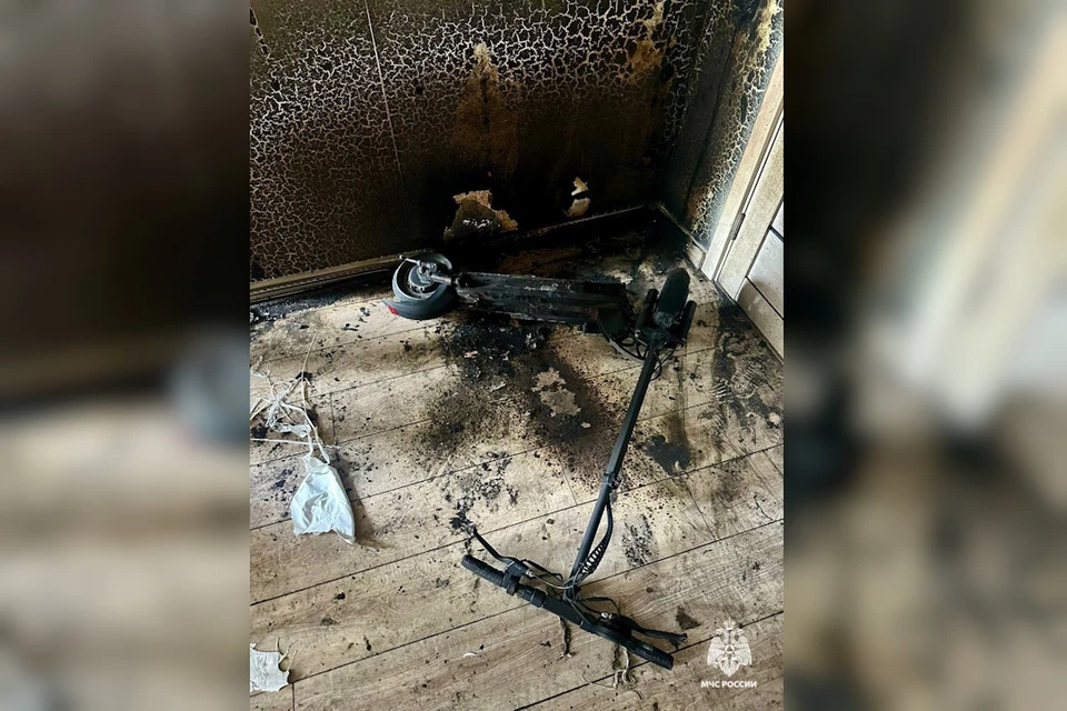Пожар случился рано утром. Фото: ГУ МЧС по СК