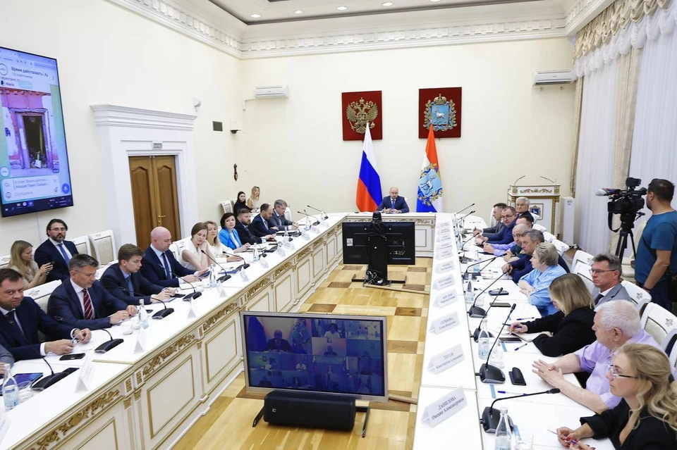 В правительстве Самарской области обсудили актуальные вопросы. Фото: Пресс-служба Правительства Самарской области