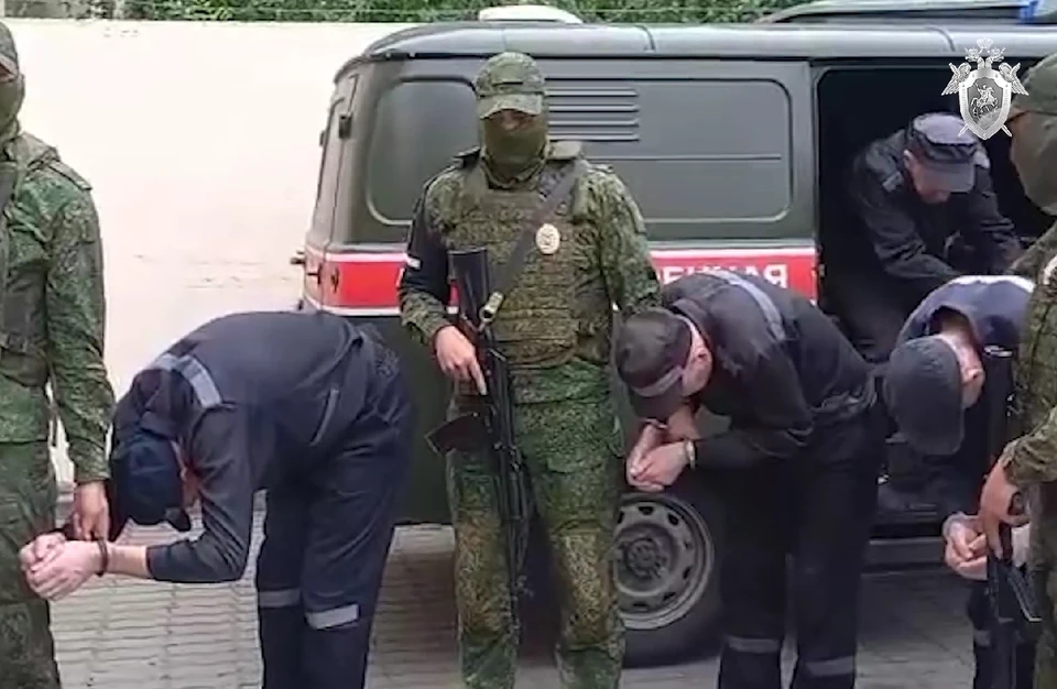 Украинским боевикам за вторжение в Курскую область дали по 16 лет колонии. Фото: СК России.