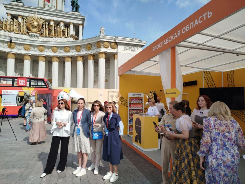 Экспозиция Ярославской области - одна из самых популярных.