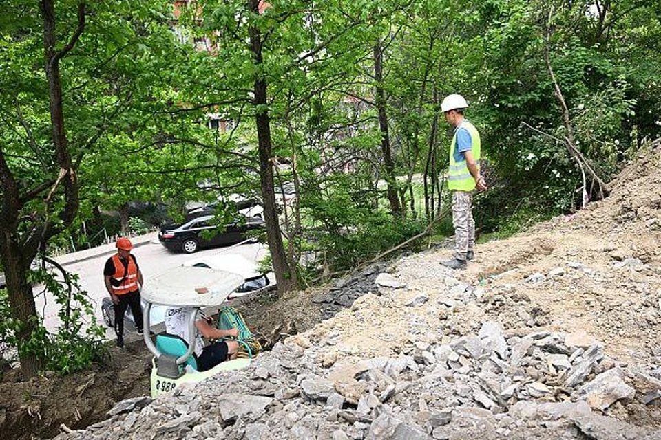 Работы завершат до конца июня Фото: пресс-служба администрации Сочи