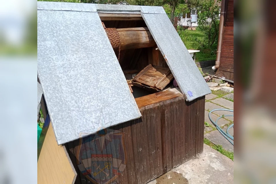 Пенсионер утонул в колодце на своем участке в Ленобласти. Фото: t.me/acclenobl