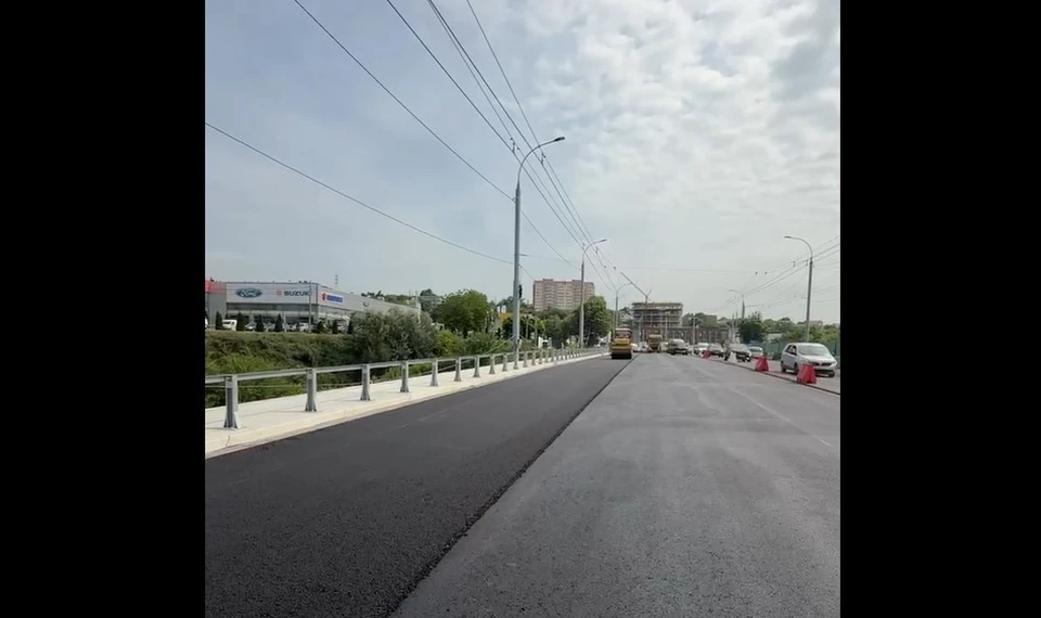 Ремонт моста на ул. Михай Витязул завершат к Новому году. Фото:скриншот видео
