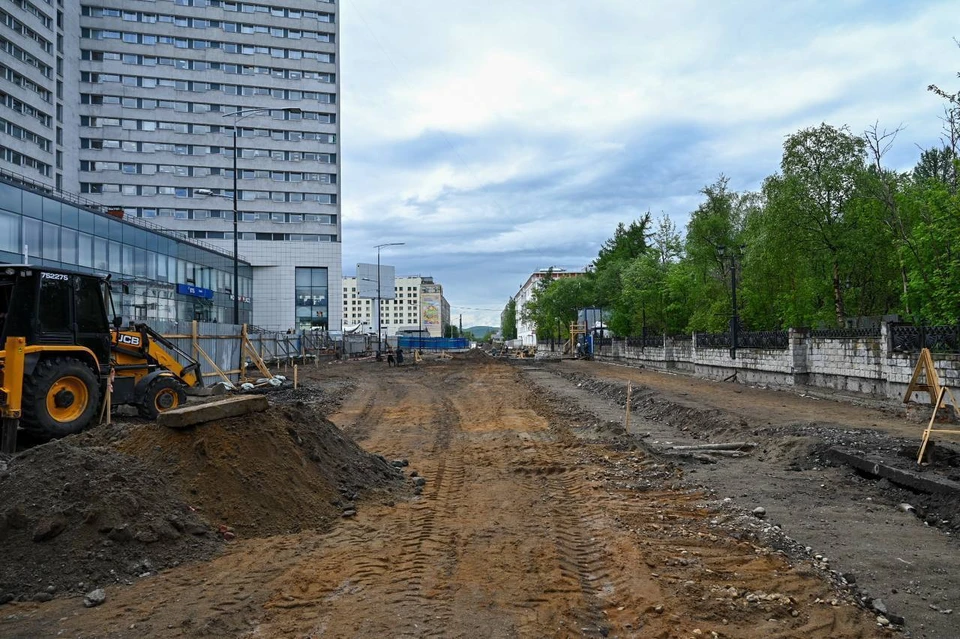 Улицу Ленинградскую в Мурманске сделают пешеходной. Фото: t.me/serdechkin51
