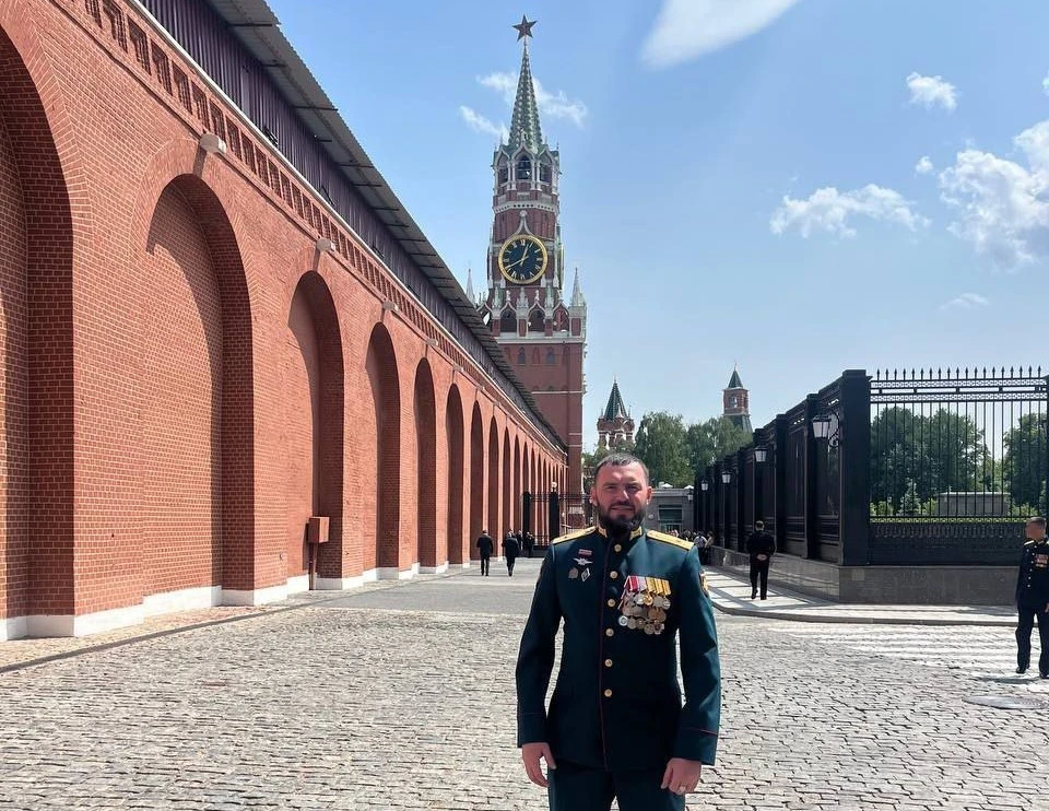 Роман Балашов благодарен Верховному Главнокомандующему за возможность продолжить служение России. Фото из телеграм-канала ветерана СВО.