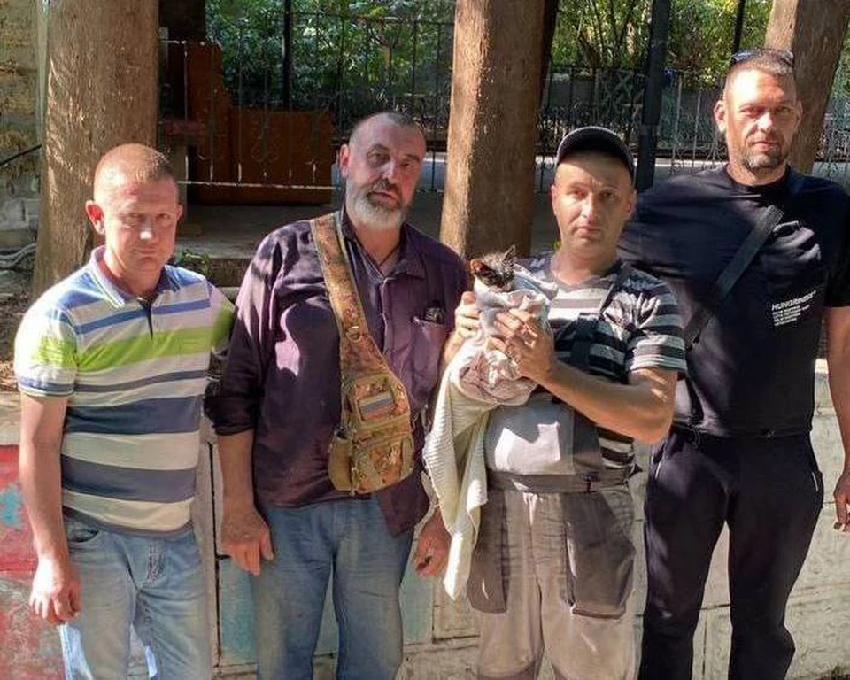 Малыш спасен. Фото: телеграм-канал Янины Павленко