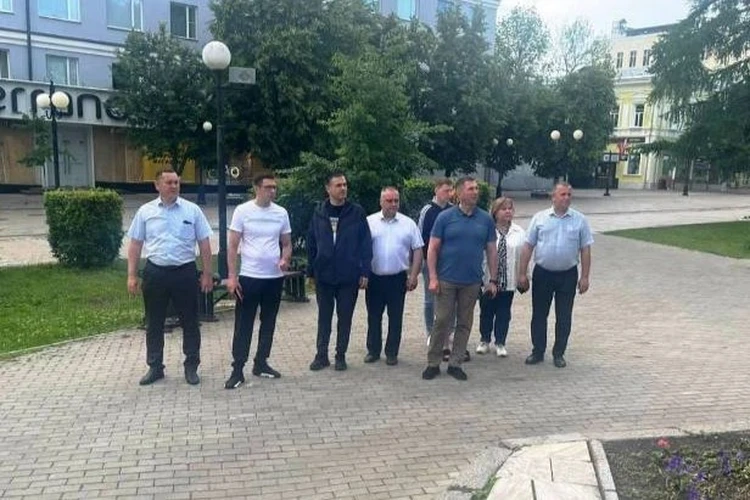 Олег Денисов осмотрел город после праздничных мероприятий