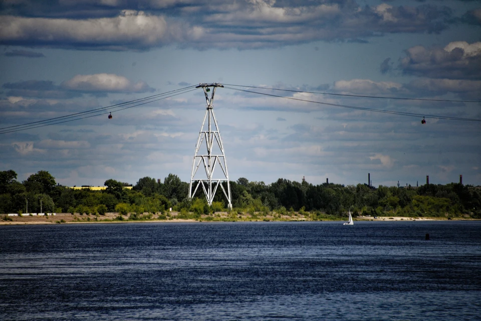 Нижегородскую канатную дорогу закрыли из-за непогоды