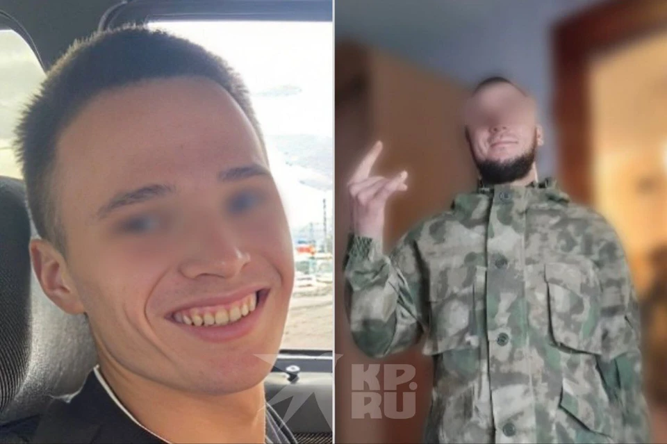 Это Артем и подозреваемый в его гибели. Фото: архив семьи, тг-канал "Ухо Сосновоборска".