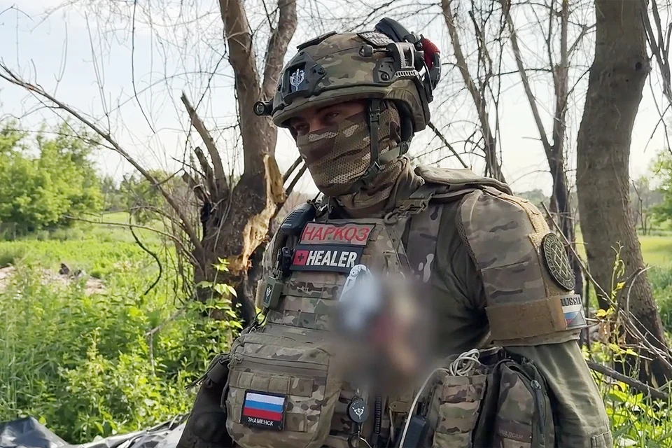 Санитарный инструктор с позывным «Наркоз»