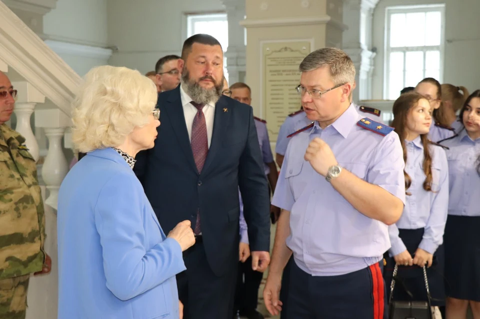 Глава ульяновских следователей открыл выставку о геноциде в годы войны | ФОТО: СУ СК России по Ульяновской области