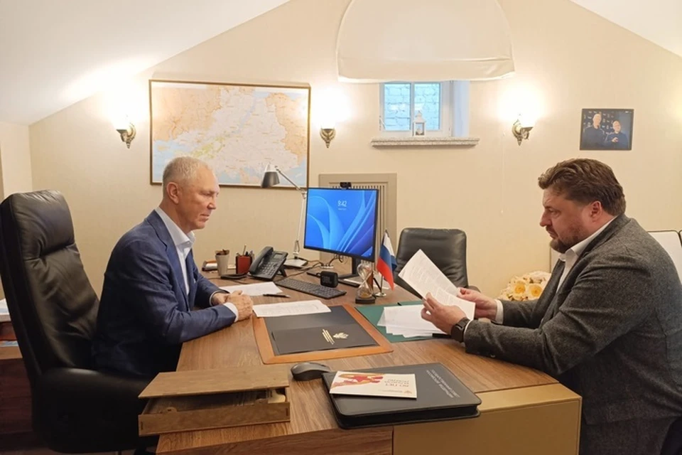 Компания "Росагролизинг" помогает херсонским фермерам получать новую технику. Фото: тг-канал Владимира Сальдо