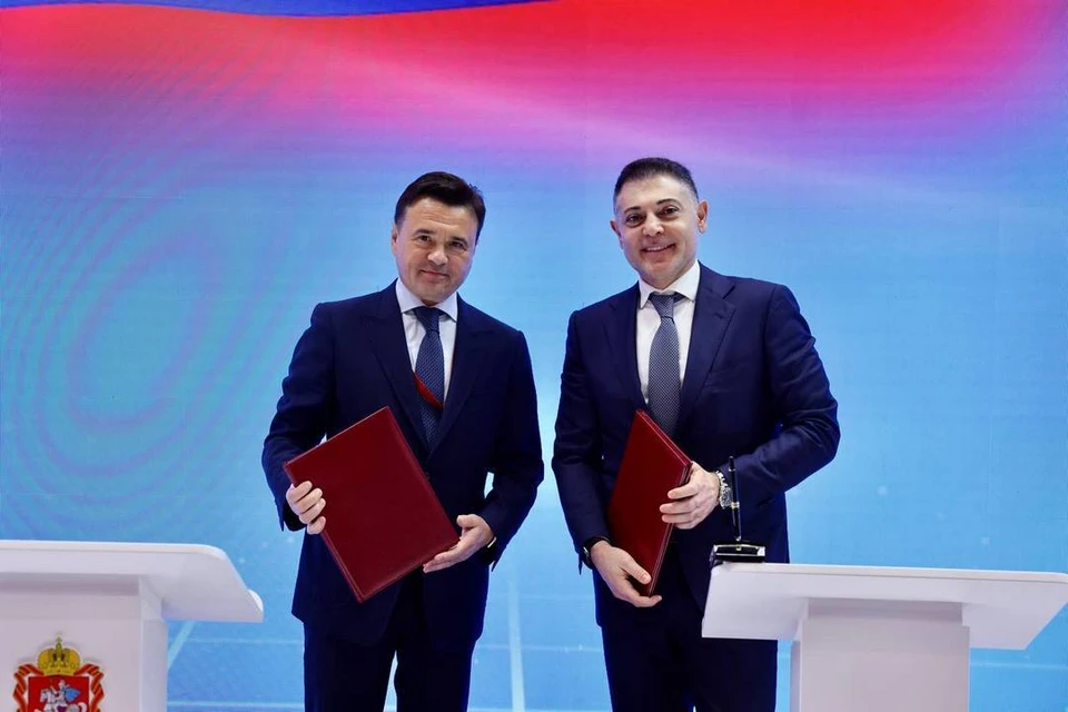 МегаФон и правительство Московской области будут развивать инфраструктурные проекты на территории региона. Фото: пресс-служба ПАО МегаФон.