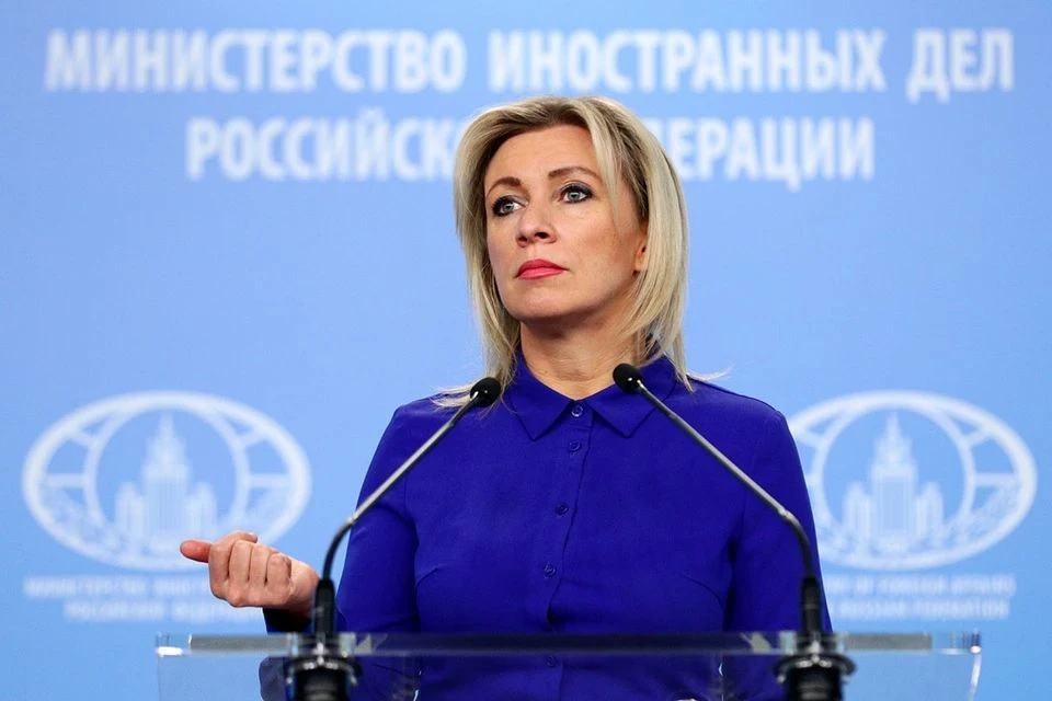 Марию Захарову ужаснул цинизм Украины: Киев мог заняться пропавшими детьми, но начал врать. Фото: МИД РФ.
