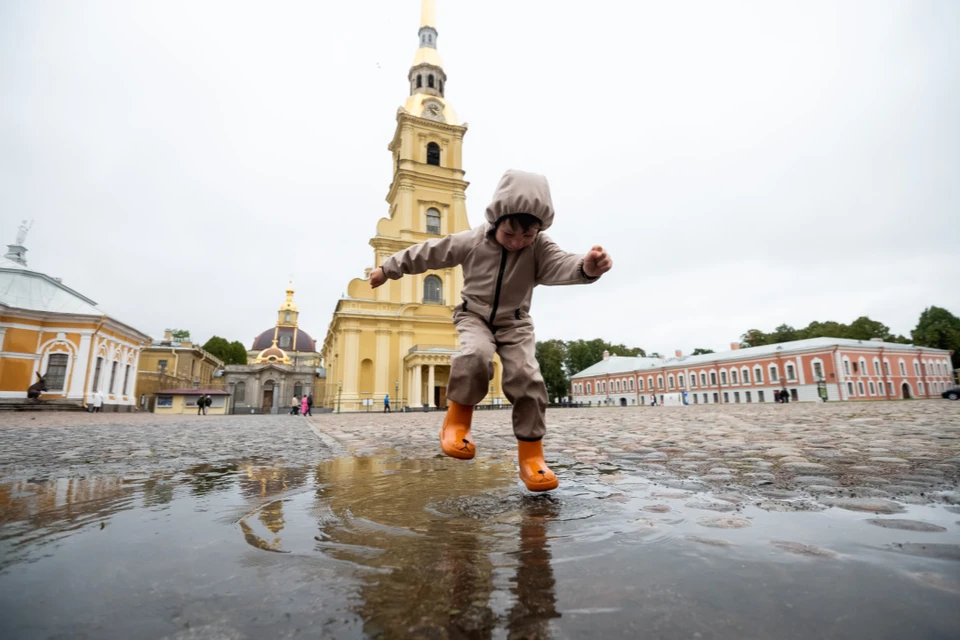 Без зонта в Петербурге никуда!