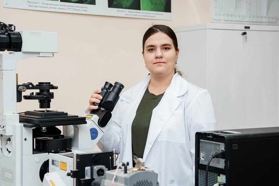 Новый метод анализа пищевых продуктов разработала студентка Полина Пятаева / Фото: Олеся Орина
