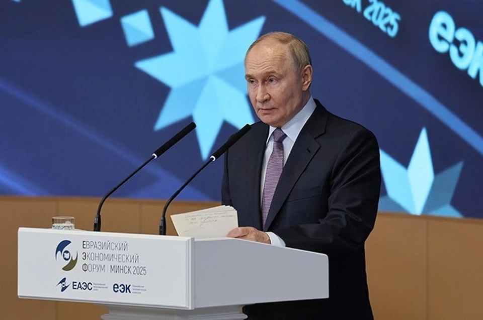 Путин в Минске сказал про конфликт Израиля и Ирана. Фото: БелТА.