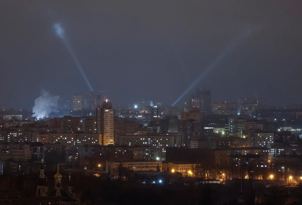 В Киеве были слышны звуки взрывов в ночь на 27 июня.