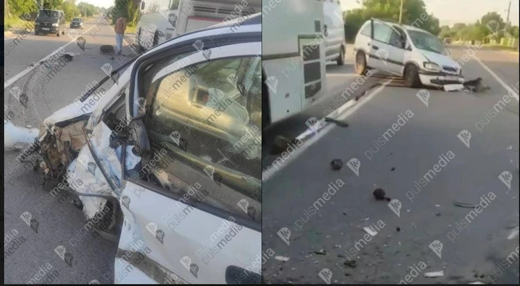 В Молдове автомобиль врезался в пассажирский автобус: Водитель легковушки заснул за рулем