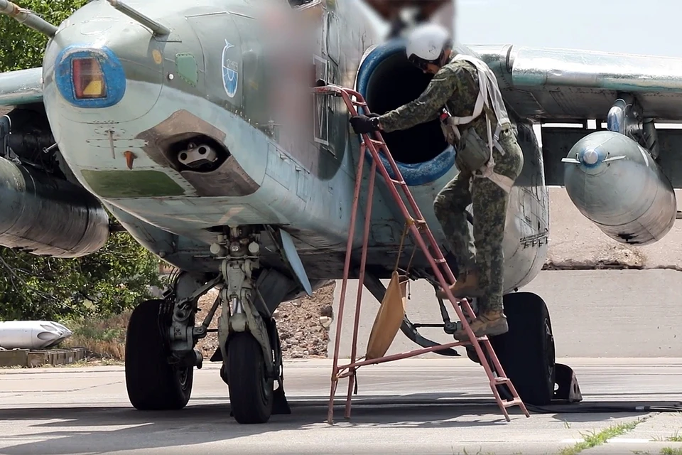 Боевая работа Су-25