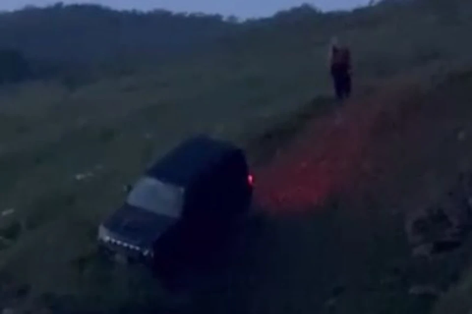 Кадры с места событий.