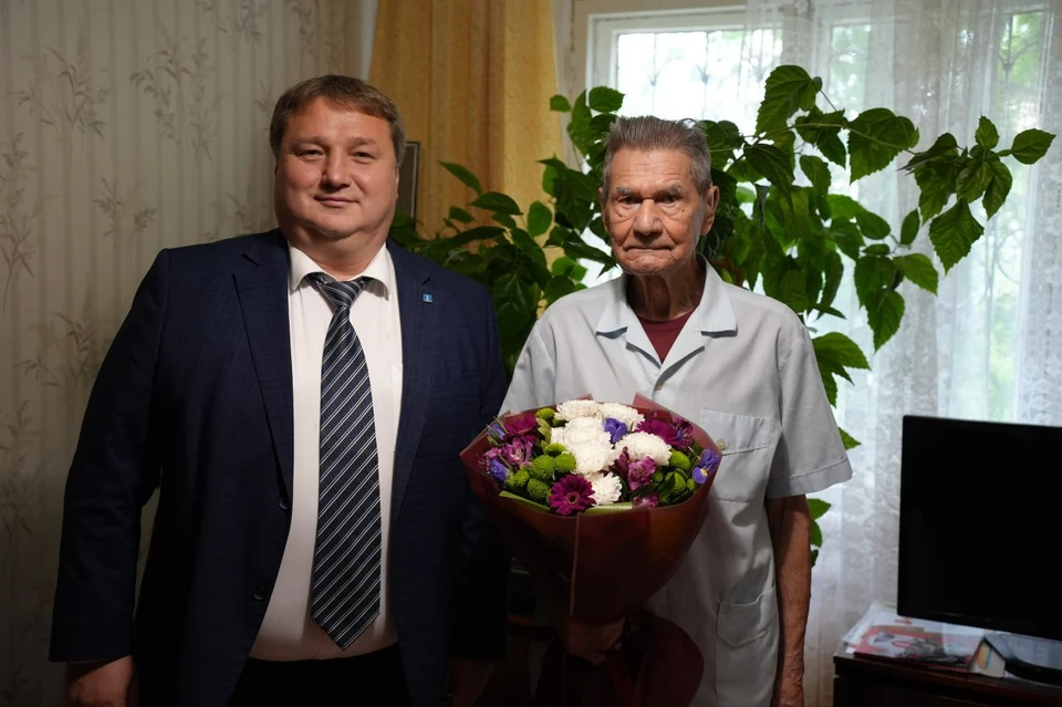 Глава Ульяновска навестил партизана Великой Отечественной войны | ФОТО: администрация Ульяновска