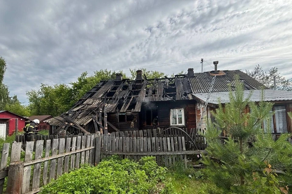Смертельный пожар произошел в Кирове. Фото: пресс-служба ГУ МЧС по Кировской области