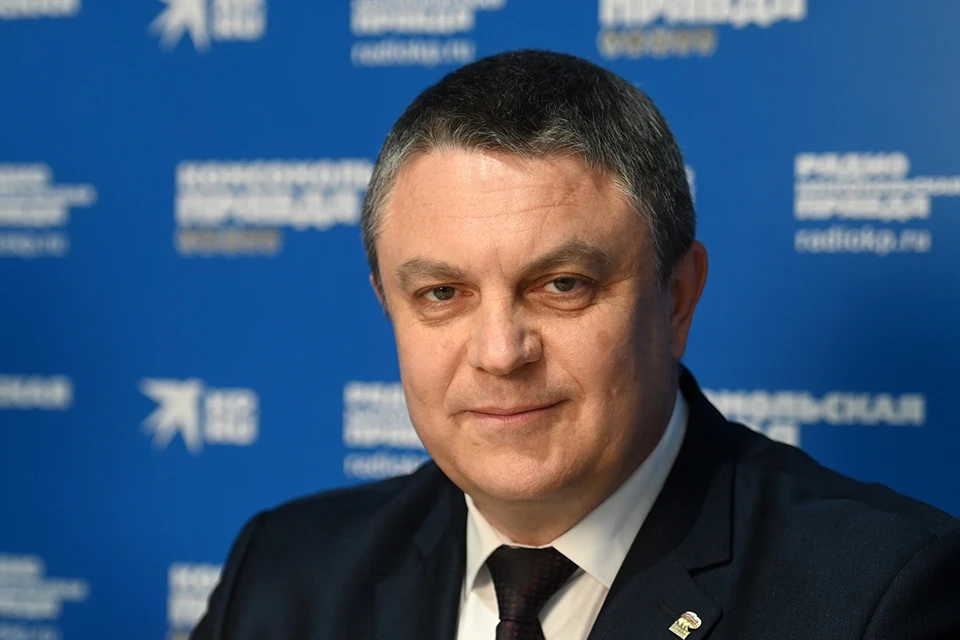 Глава Луганской Народной Республики Леонид Пасечник