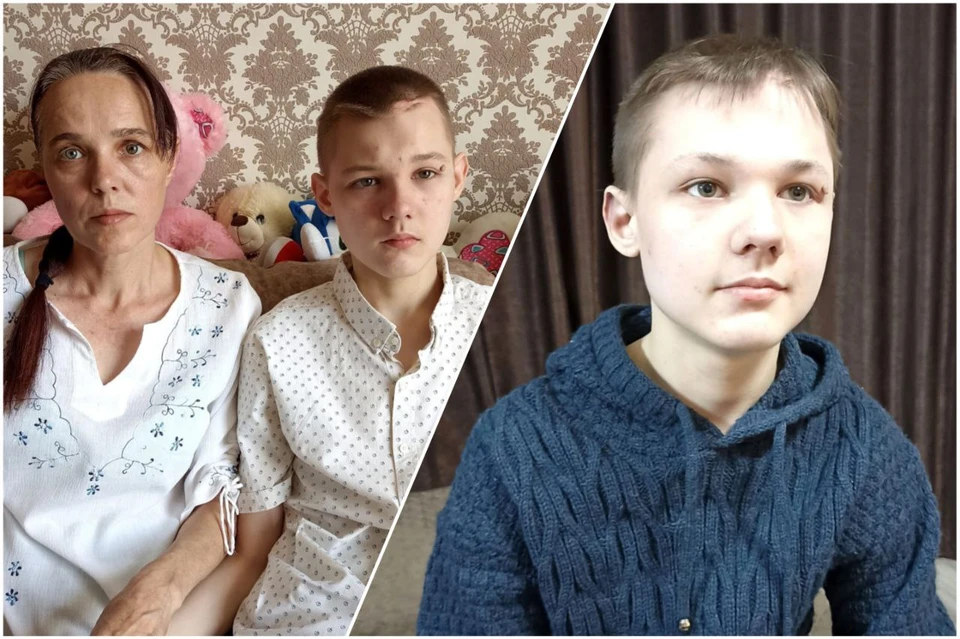 16-летний парень с младенчества пережил четыре операции на мозге и нуждается в пятой. Фото: из семейного архива Рудченко