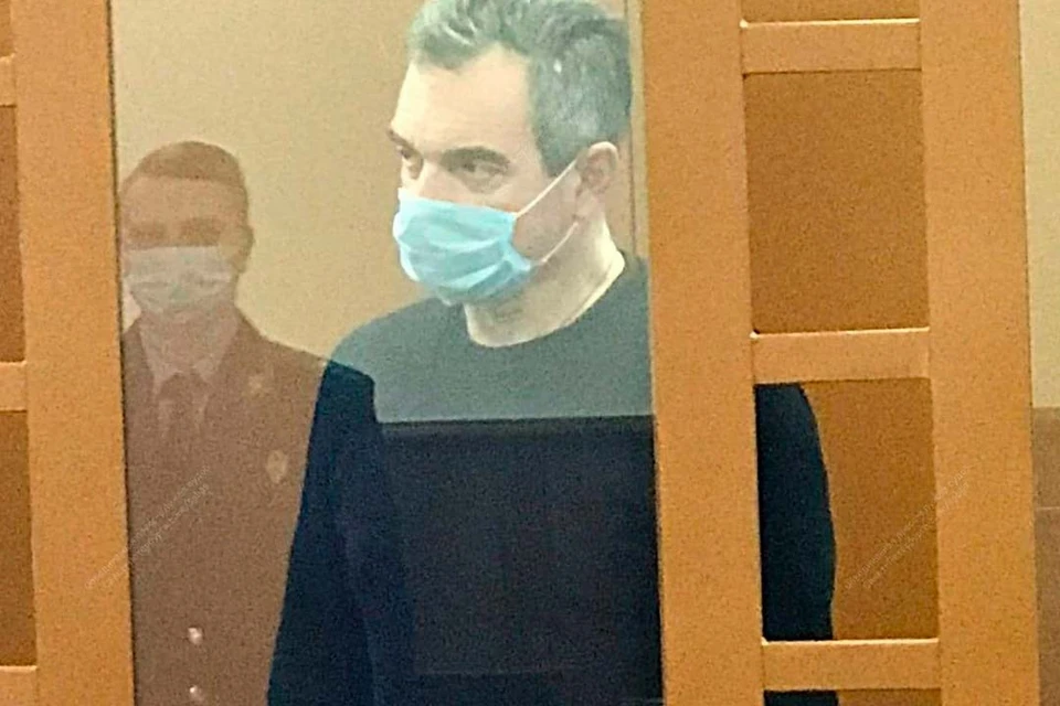 Сергей Мойсеенко на одном из судебных заседаний. Фото: Объединенная пресс-служба городских судов