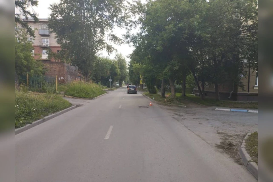 В Новосибирске женщина за рулём «Тойоты» сбила мальчика на самокате. Фото: ГАИ Новосибирска