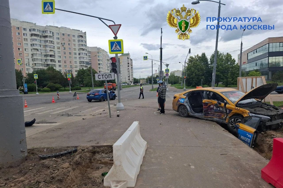Кадры с места происшествия