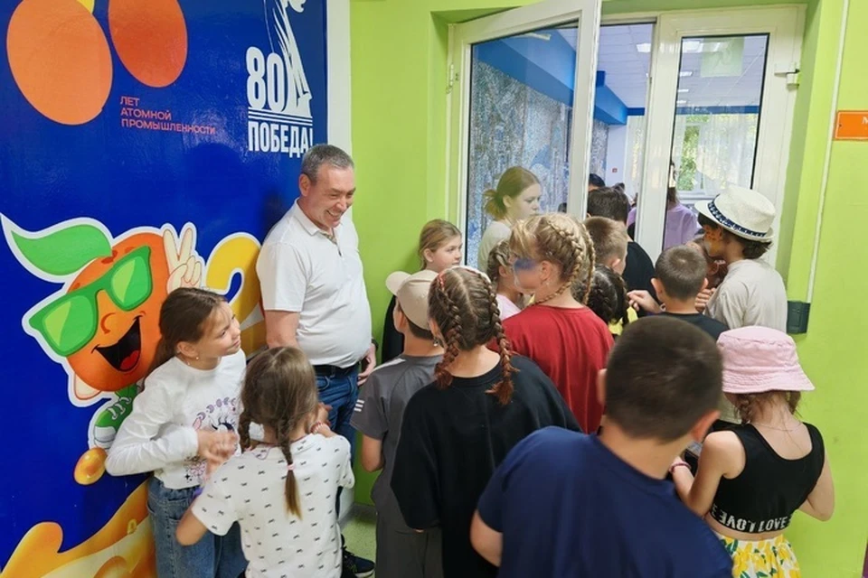 Дети из Энергодара отдыхают в Крыму. Фото: тг-канал Максима Пухова