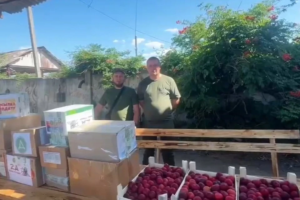 Груз с Кубани пришел в Запорожскую область. Фото: благотворительный фонд «Добро и дело»