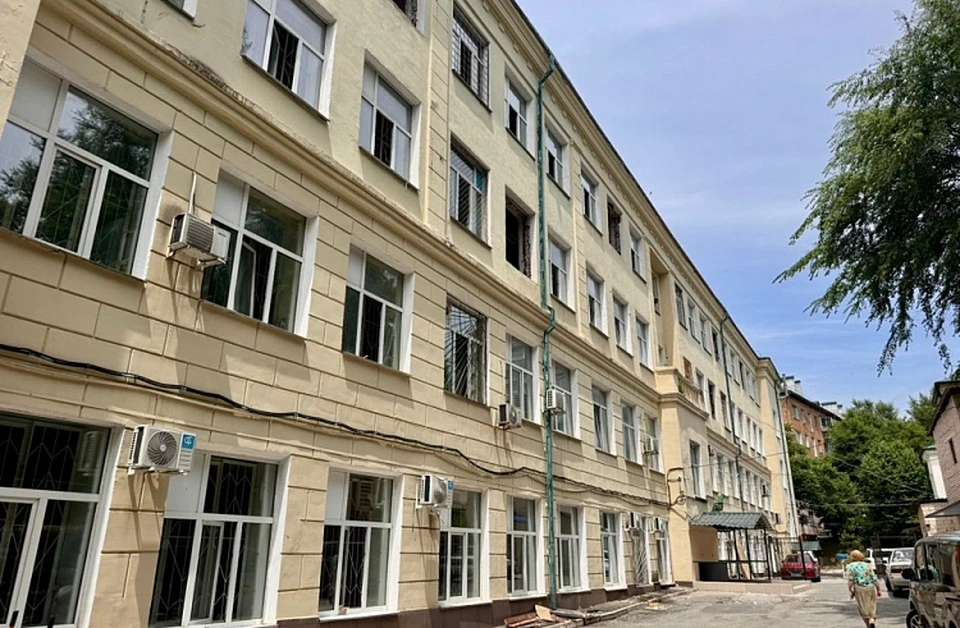 Капитальный ремонт корпуса стационара планируется завершить в декабре 2025 года. Фото: правительство Приморья