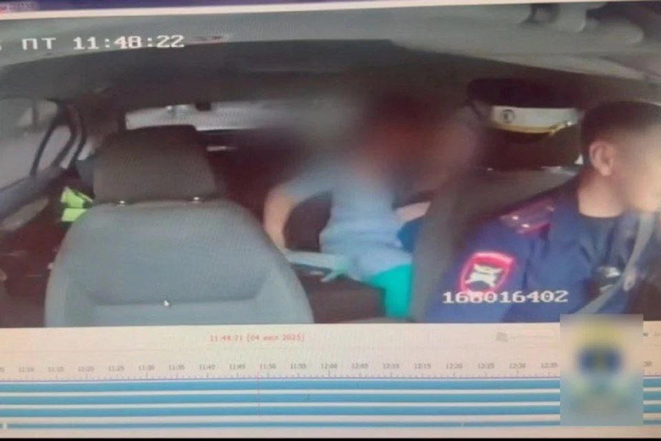 В Бурятии сотрудники ДПС спасли задыхающегося ребенка, доставив его в больницу. Фото: ГУ МВД по Республике Бурятия