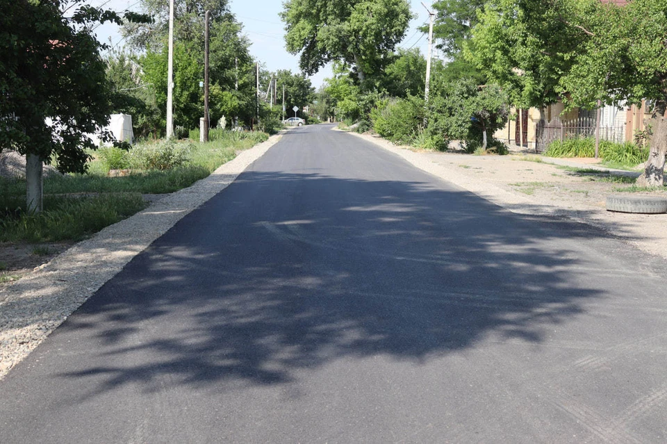 В Зеленокумске на Ставрополье отремонтировали дорогу на улице Победы. Фото: администрация Советского округа