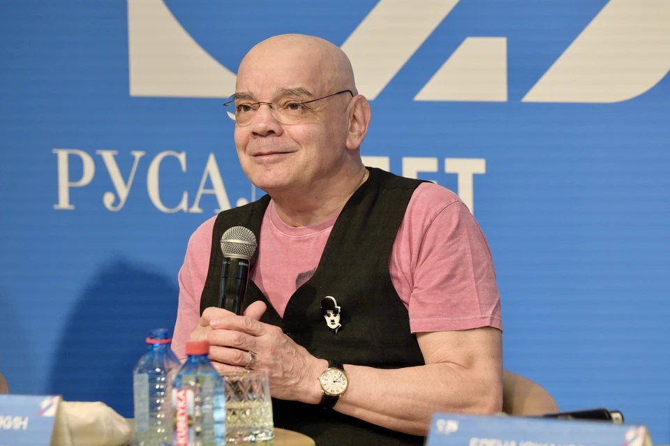 Константин Райкин на пресс-конференции перед спектаклем. Фото: Андрей Болотов