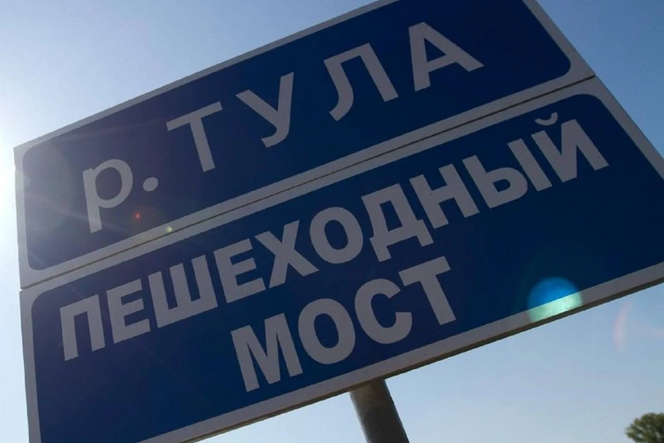 В Новосибирске построят новый пешеходный мост через реку Тула. Фото: ТГ-канал Максима Кудрявцева