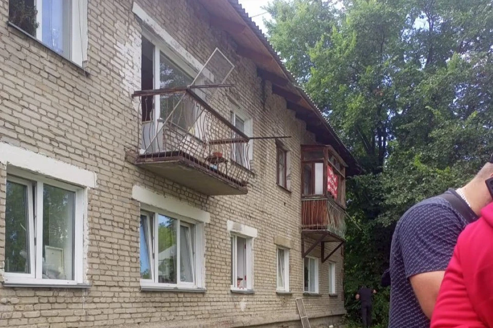 Очевидцы показали фото и видео с места взрыва газа в доме под Новосибирском. Фото: предоставлено очевидцами КП-Новосибирск