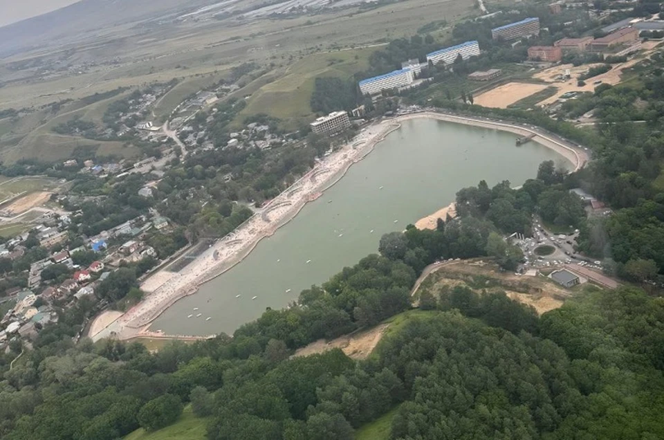 Старое озеро Кисловодска. Фото: соцсети главы города.