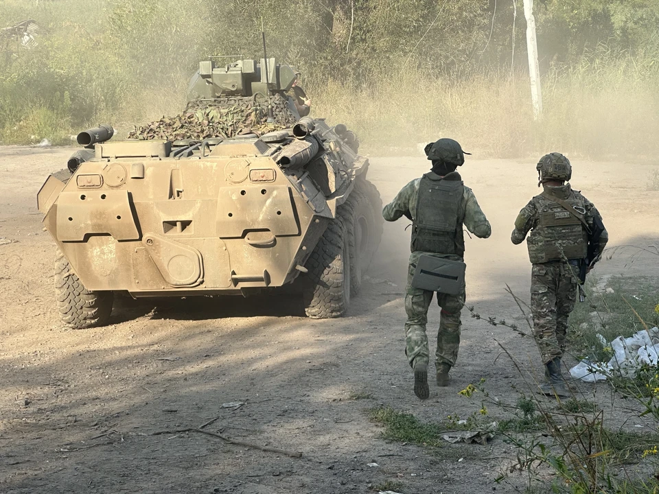 Российские войска освободили село Каменское