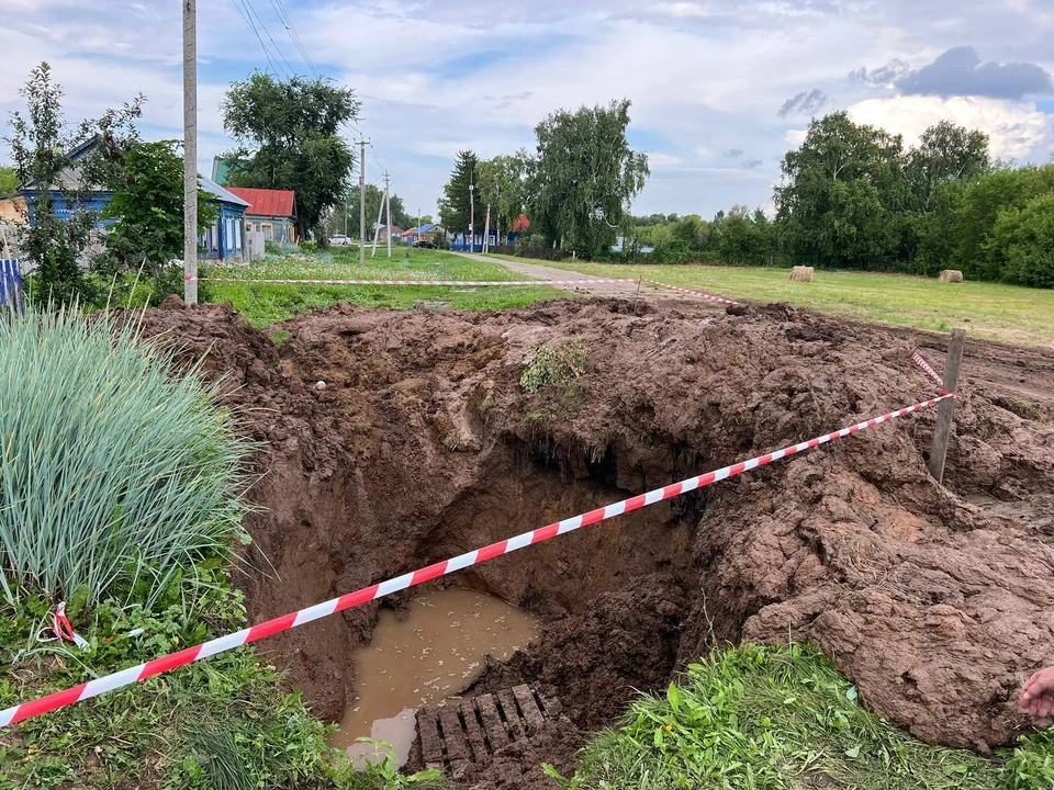 Обслуживающая организация ведет восстановительные работы