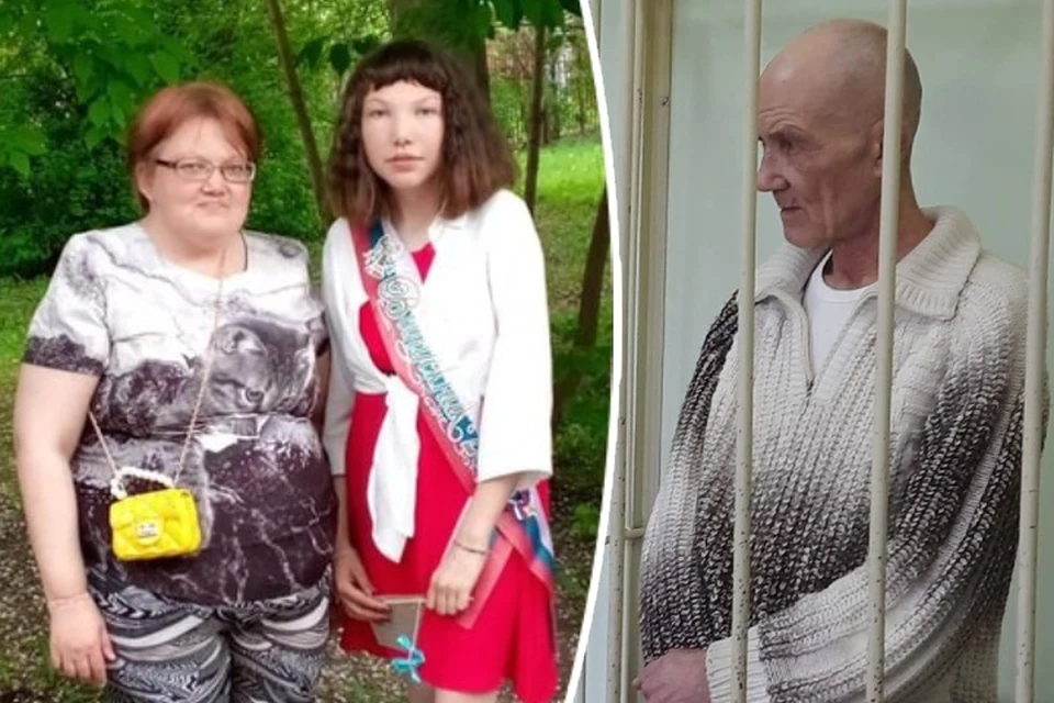 64-летний Андрей Жданов жестоко расправился с младшей сестрой Марией Мясоедовой (на фото слева). У женщины осталась дочь. Фото: cоцсети/прокуратура по Свердловской области